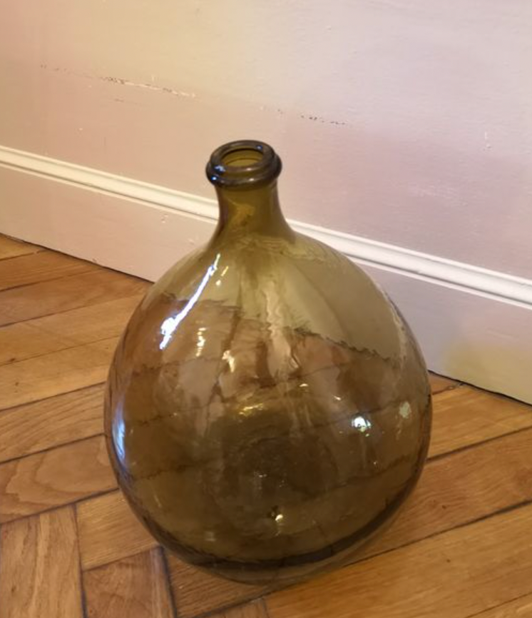 Demijohn 10L blown glass