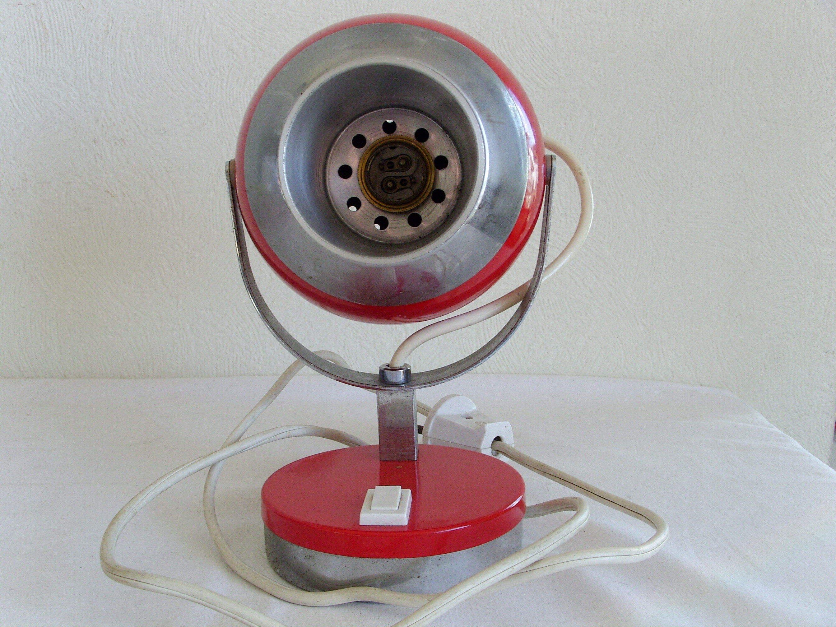 Vintage 60's /70's eye ball desk lamp