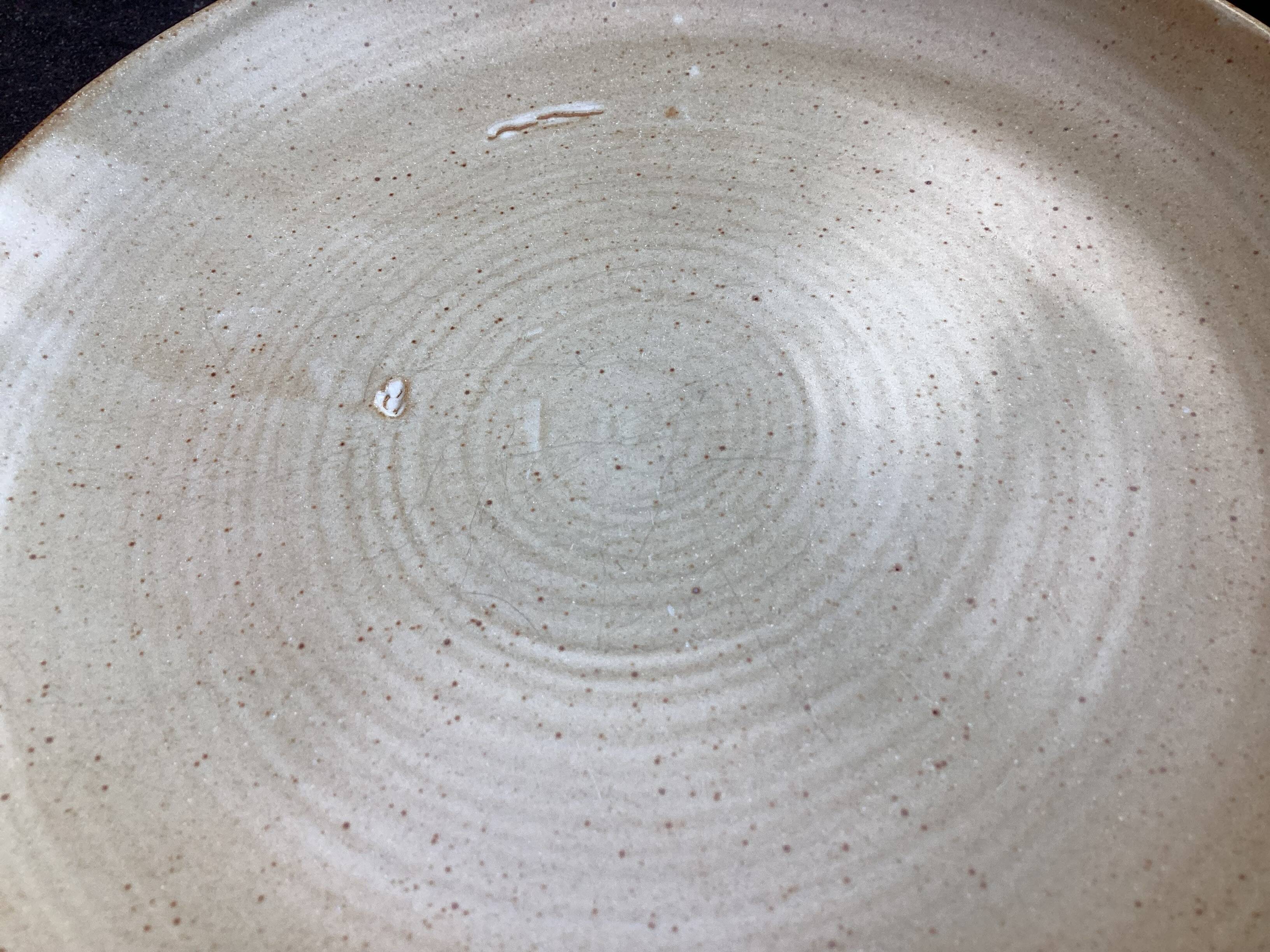 5 Village CNP stoneware dessert plates