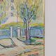 Swedish Oil on Canvas – “Sapri, Italy” by Gunnar Ingemar Erixon