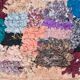 Tapis boucherouite 100x155cm