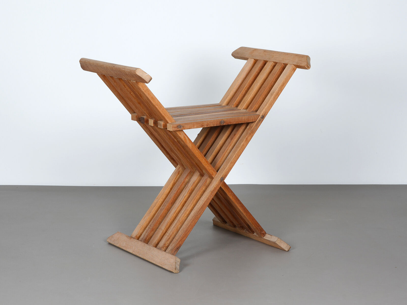 Folding curule seat circa 1990