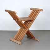 Folding curule seat circa 1990