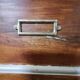 Wooden workshop cabinet with flaps