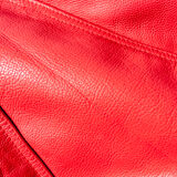 Large Leather Pouf Brazil 2000s