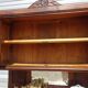 Buffet de cuisine, vaisselier ancien en noyer