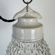 Vintage White Porcelain Pendant Light, 1970s