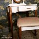 Coiffeuse et tabouret