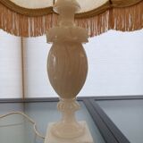 Old alabaster lamp