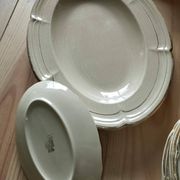 Service de table ancien gien – modèle niderviller – ensemble exceptionnel