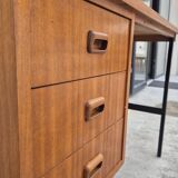 Vintage 1950s Scandinavian style modernist desk