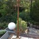 Six-headed coat holder in curved wood vintage 40s-50s