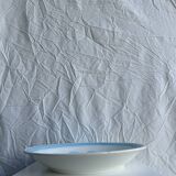 Large fruit bowl, classic French glass dish
