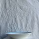 Large fruit bowl, classic French glass dish