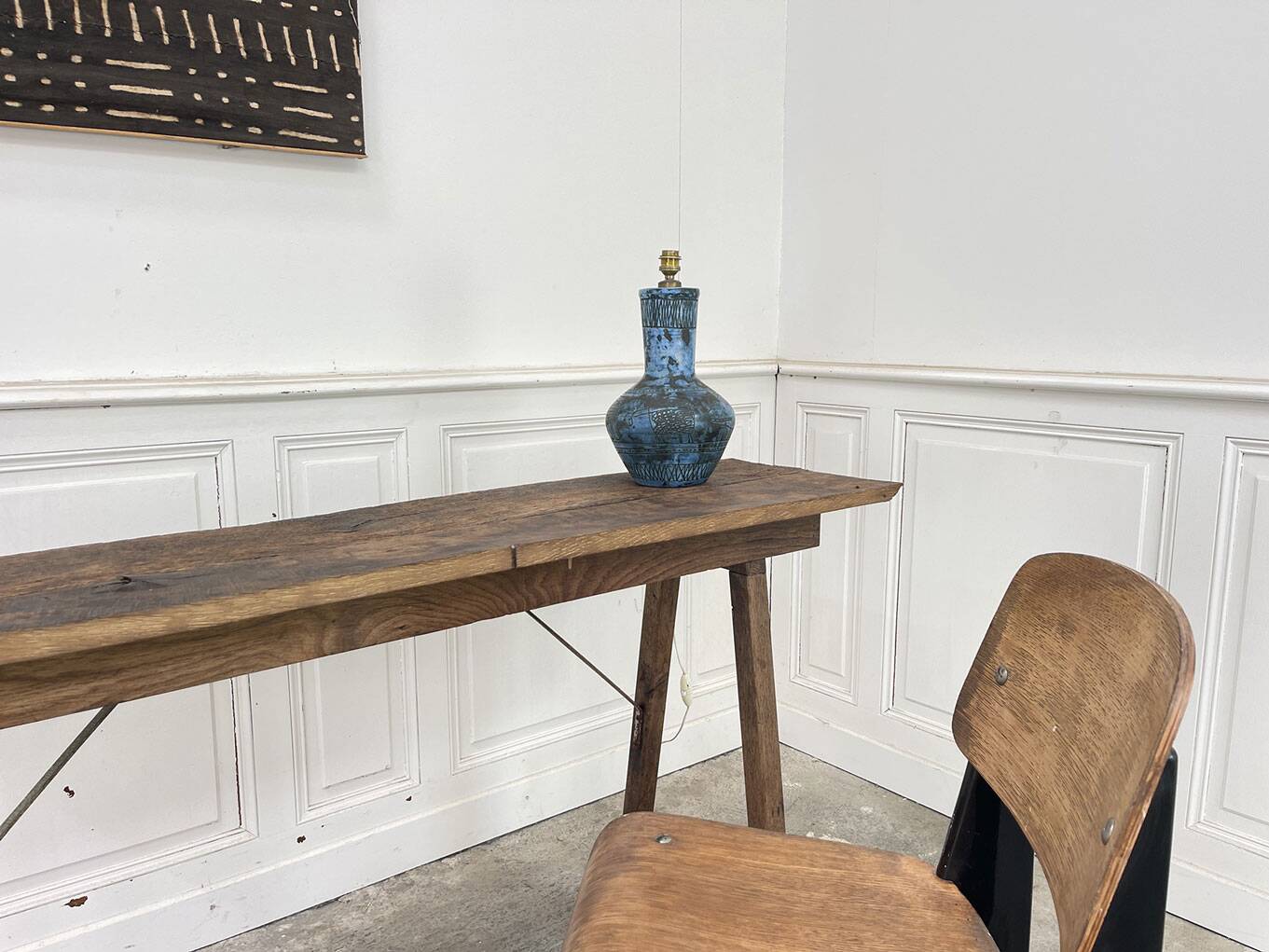 Jacques Blin ceramic lamp from the 60s