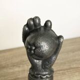 Vintage hand door knocker
