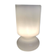 White glass paste lamp