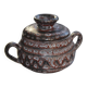 Ceramic pot with lid by Jean Austruy Vallauris