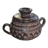 Ceramic pot with lid by Jean Austruy Vallauris
