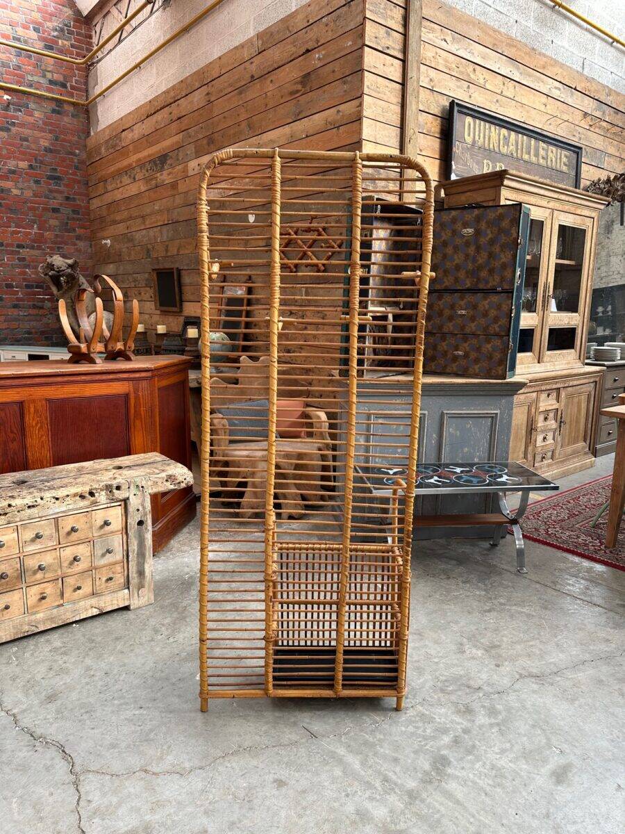 DLG Audoux Minet rattan wardrobe