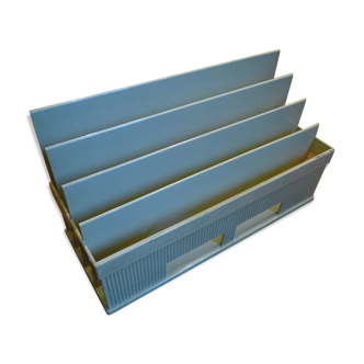 BEIGE LYNX letter holder, vintage 70s