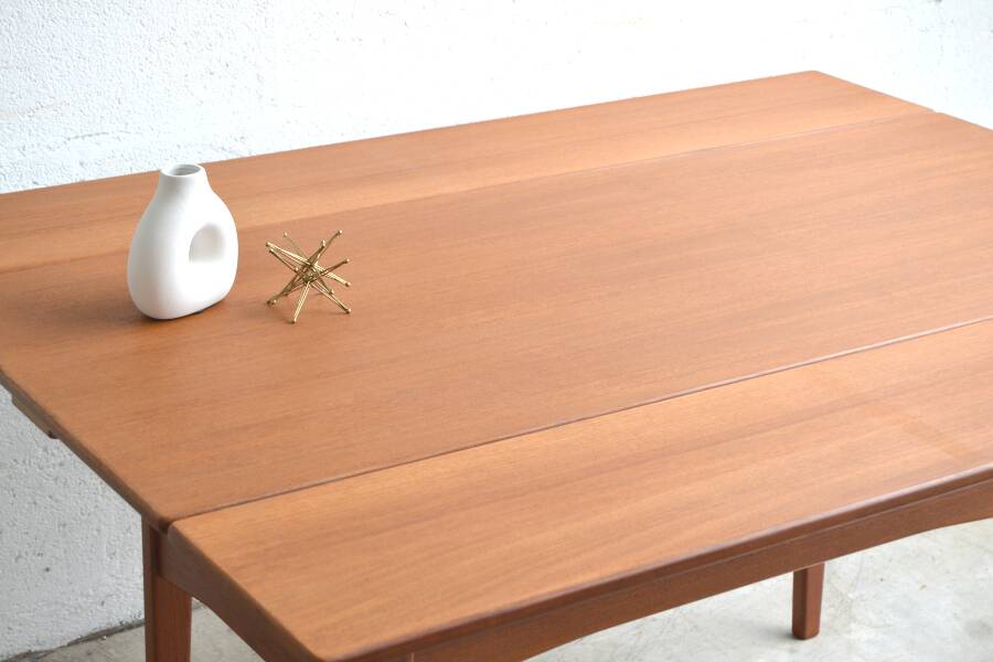 Vintage Scandinavian table with a system