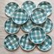 Vichy dessert plates and dish, 50s-60s