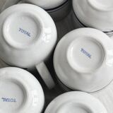 Set of 6 vintage espresso cups