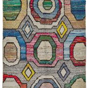 Tapis boho recyclé turc fait main 170 cm x 250 cm