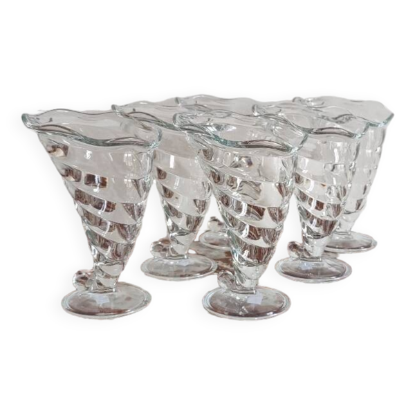 Coupes coquillage Bormioli Rocco