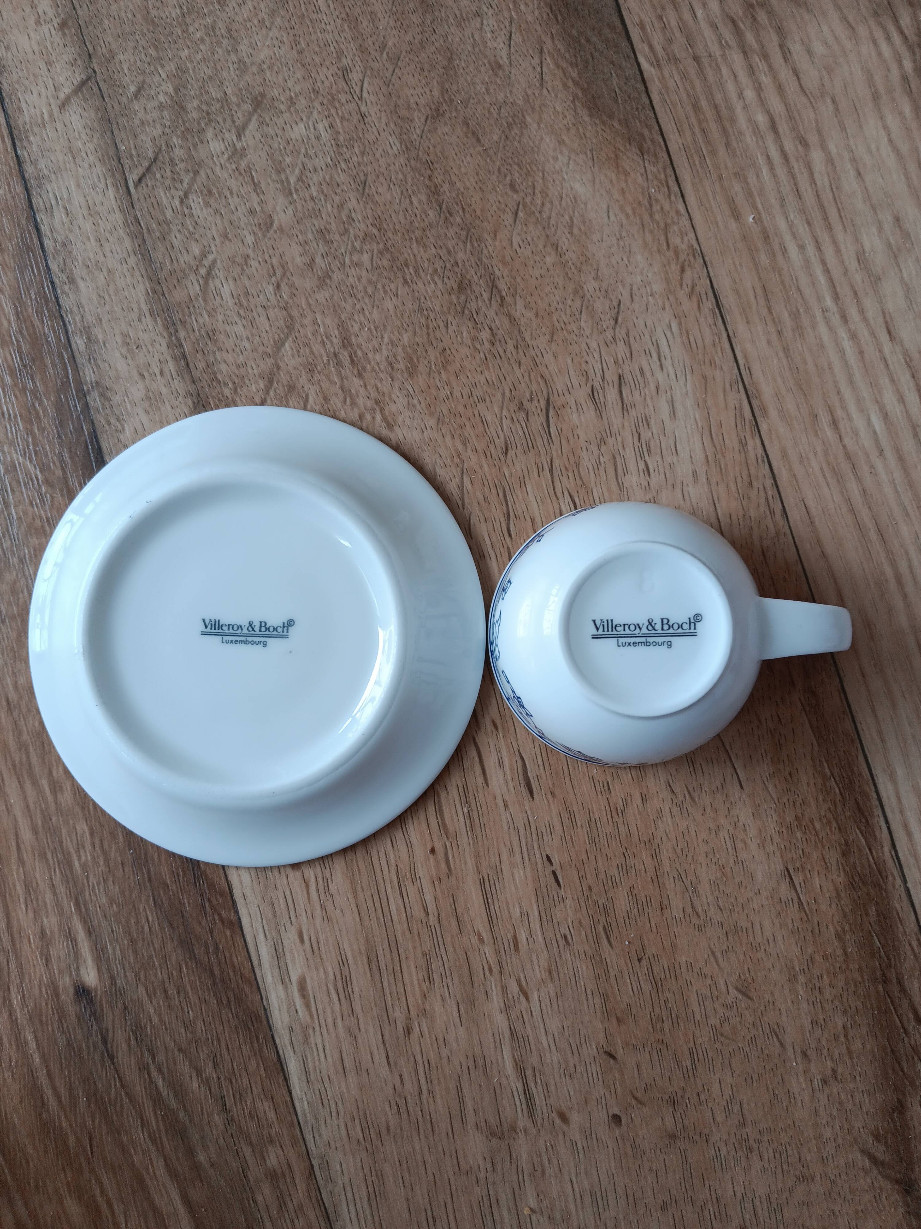 Villeroy & Boch coffee cup and saucer