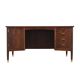 Bureau en noyer, design danois, années 1970, production: Danemark