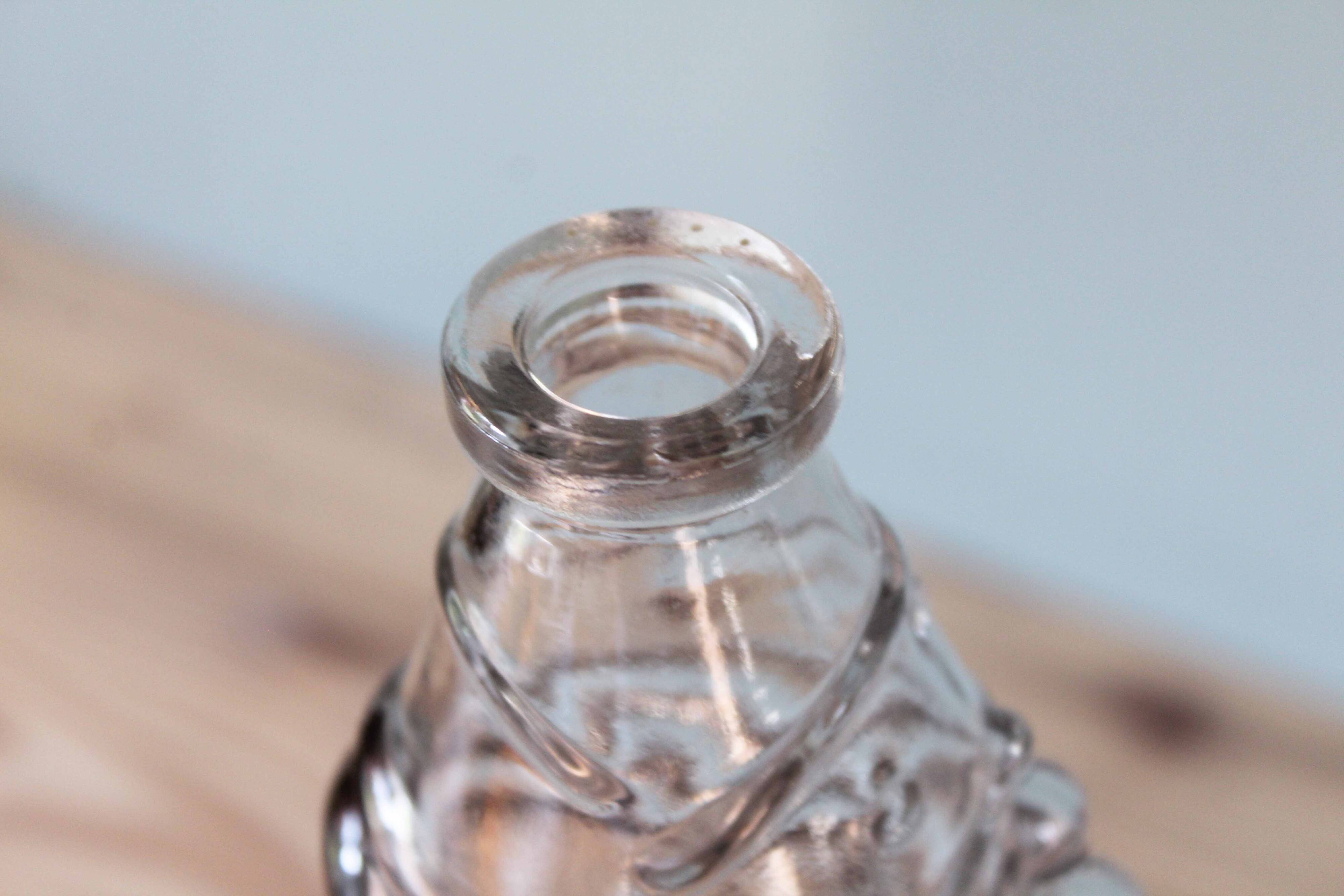 Vintage fish-shaped bottle