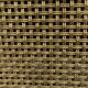 Gold metal mesh wall coat rack