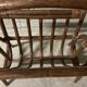 Rattan magazine rack from the 60s