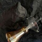 Blown glass perfume bottle