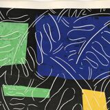 Elie Dayan, Untitled (Vegetal Pattern 1). Mixed media on paper.