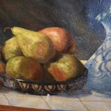 Oil on canvas nature and