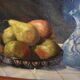 Huile sur toile nature et