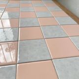 50s tiled coffee table