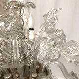 Murano glass chandelier with four arms of light, late nineteenth century
