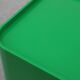 Green storage unit Kartell Model 4970 by Anna Castelli Ferrieri, Italy 1970s.