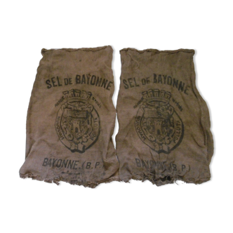 Jute bags printed old