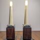 Two Art Deco night lights by Louis Prodhon 1930