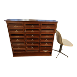 Oak-stained beech mailboxes