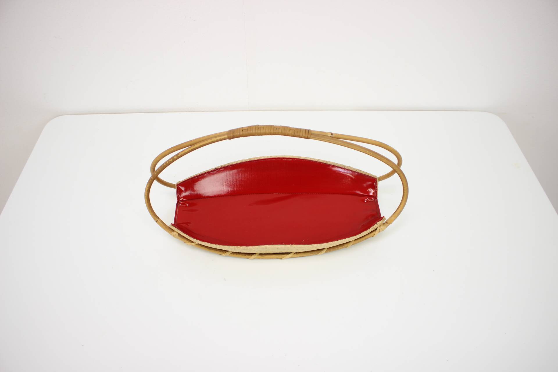 Vintage Decorative Basket, 1950's, Czechoslovakia