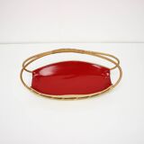 Vintage Decorative Basket, 1950's, Czechoslovakia