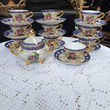 Service a café porcelaine vintage