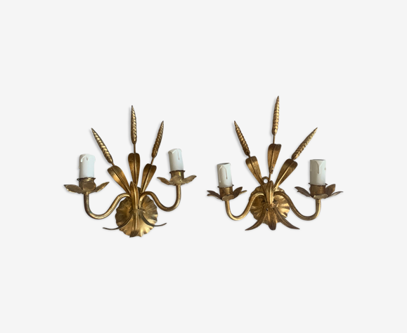 Lot de 2 appliques maison Masca vintage