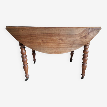 Table merisier style Louis Philippe